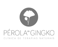 Logotipo Pérola de Gingko - Clínica de Terapias Naturais